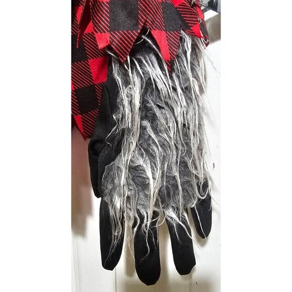 Hungry Howler Werewolf Costume Boys 4-6 Halloween Faux Fur Mask Gloves Top Kids - Picture 4 of 6